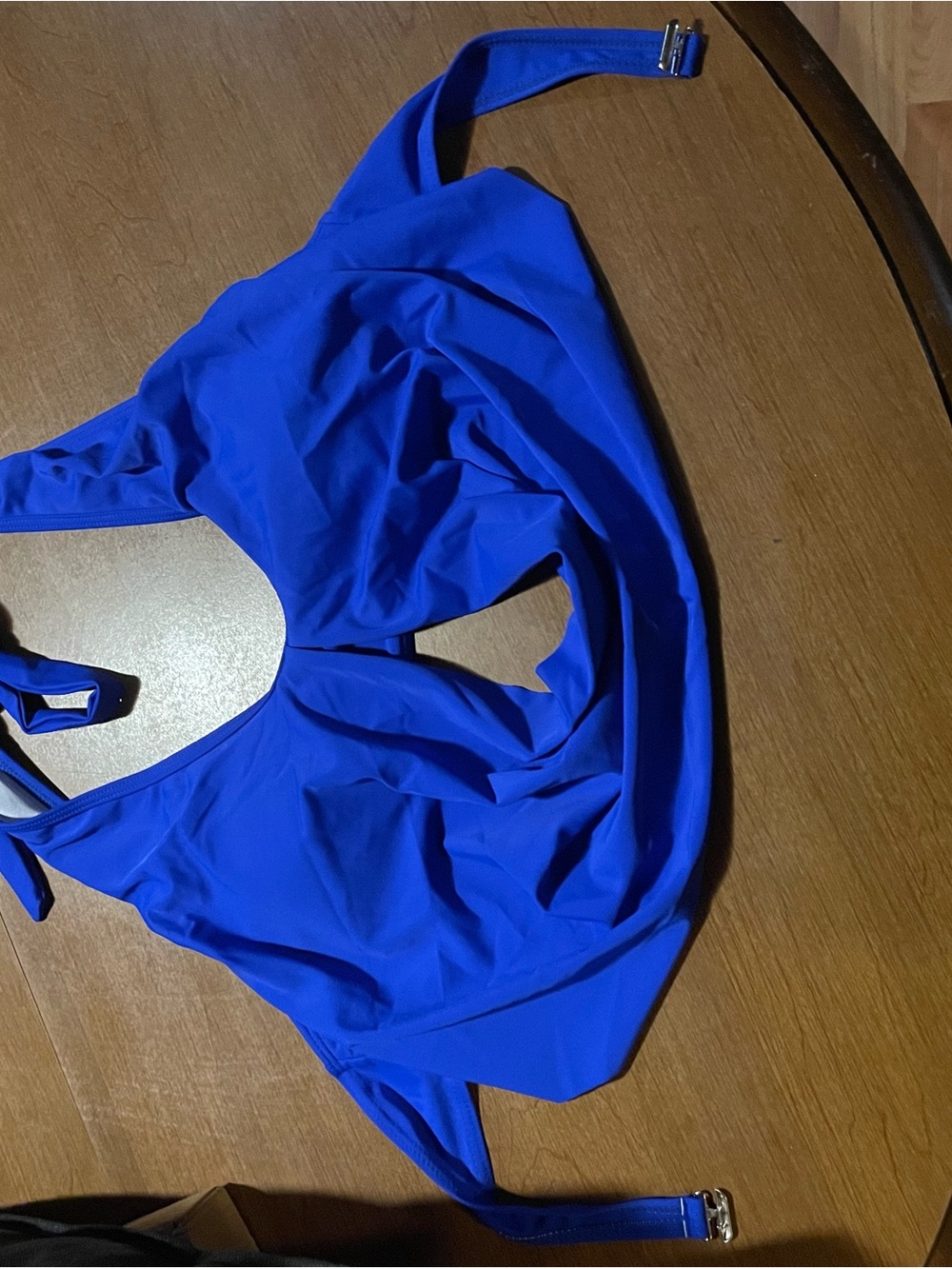 Source Unknown Royal Blue Women’s Bikini Top